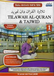 Buku Aktiviti KAFA/SRA (Tilawah Al-Quran & Tajwid) Tahun 1